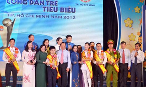 TP. Hồ Chí Minh: Tuyên dương 6 công dân trẻ tiêu biểu năm 2012